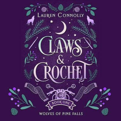 Claws &amp; Crochet – omslag til lydbogen af Lauren Connolly