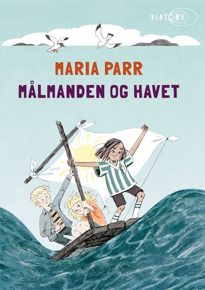 Målmanden og havet – omslag til lydbogen af Maria Parr