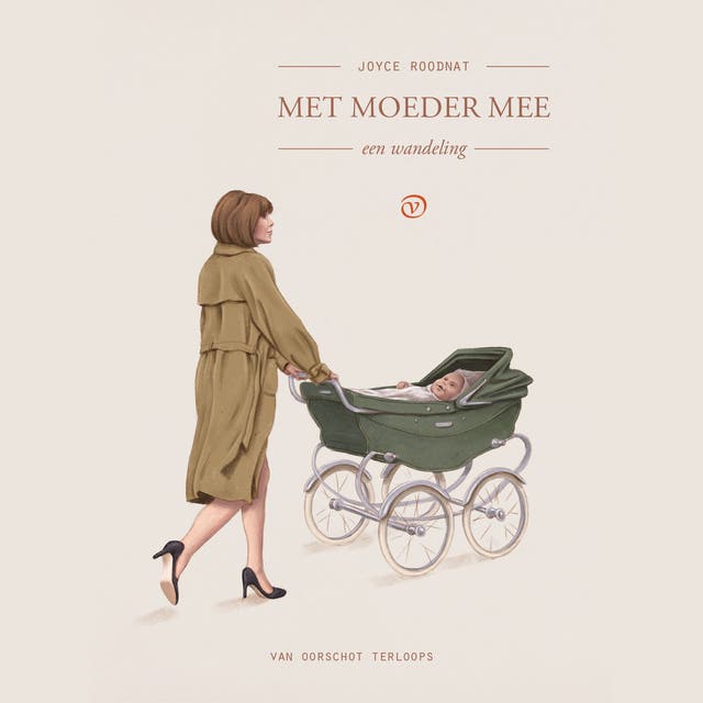 Met moeder mee – omslag van het luisterboek van Joyce Roodnat