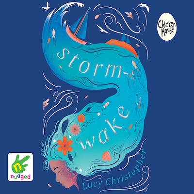 Storm Wake – omslag til lydbogen af Lucy Christopher
