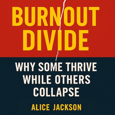 Burnout Divide – omslag til lydbogen af Alice Jackson