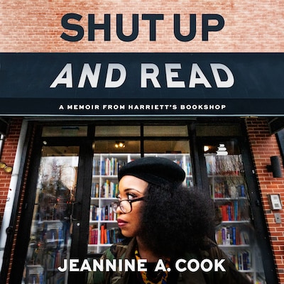 Shut Up and Read – omslag til lydbogen af Jeannine A. Cook