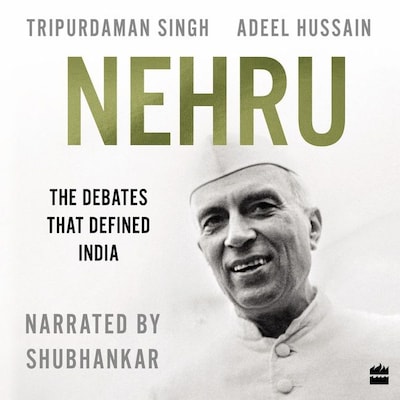 Nehru – omslag til lydbogen af Adeel Hussain, Tripurdaman Singh