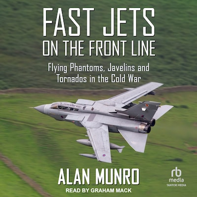 Fast Jets on the Front Line – omslag til lydbogen af Alan Munro
