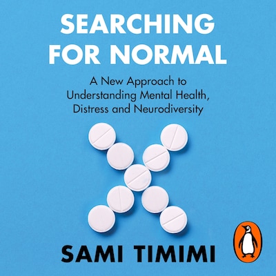 Searching for Normal – omslag til lydbogen af Dr Sami Timimi