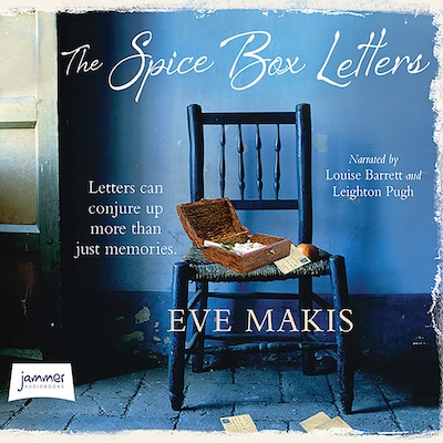 The Spice Box Letters – omslag til lydbogen af Eve Makis