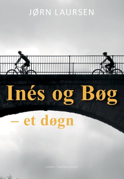 INÉS OG BØG - et døgn – omslag til lydbogen af Jørn Laursen