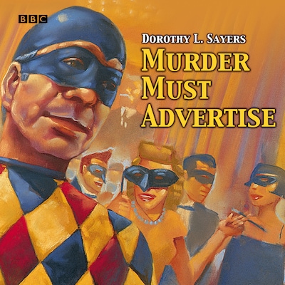 Murder Must Advertise – omslag til lydbogen af Dorothy L. Sayers