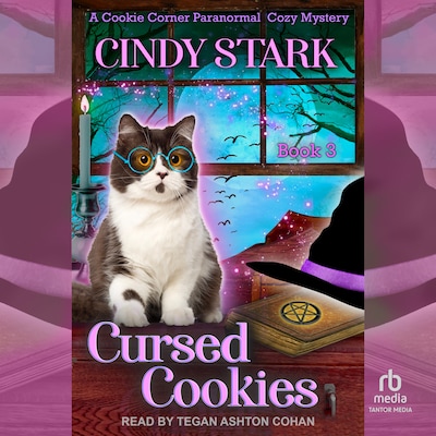 Cursed Cookies – omslag til lydbogen af Cindy Stark