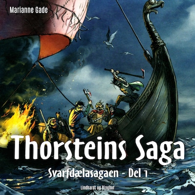 Thorsteins saga – omslag til lydbogen af Marianne Gade