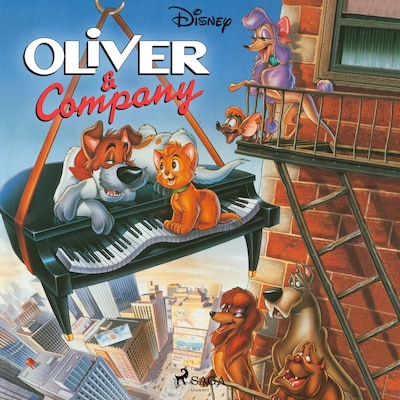 Oliver & Co. – omslag til lydbogen af Disney