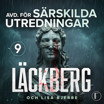 I döden ensam – omslag till ljudboken av Camilla Läckberg, Lisa Bjerre