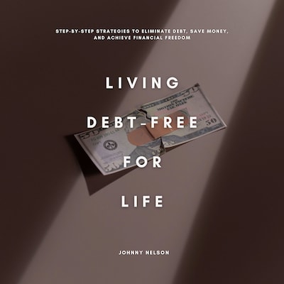 Living Debt-Free for Life – omslag til lydbogen af Johnny Nelson