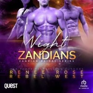 Night of the Zandians – okładka audiobooka, autor Rebel West, Renee Rose