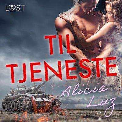 Til tjeneste - erotisk novelle – omslag til lydbogen af Alicia Luz