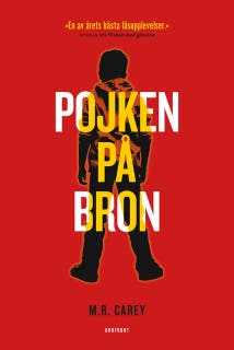 Pojken på bron – omslag till ljudboken av M.R. Carey