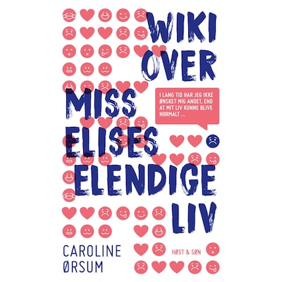 Wiki over Miss Elises elendige liv – omslag til lydbogen af Caroline Ørsum