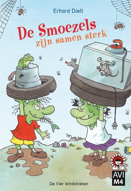 De Smoezels zijn samen sterk – omslag van het luisterboek van Erhard Dietl