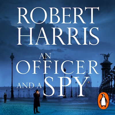 An Officer and a Spy – omslag til lydbogen af Robert Harris