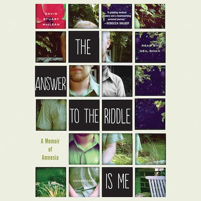 The Answer to the Riddle Is Me – omslag til lydbogen af David Stuart MacLean