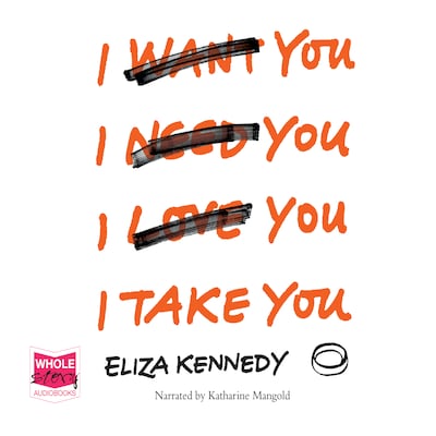 I Take You – omslag til lydbogen af Eliza Kennedy