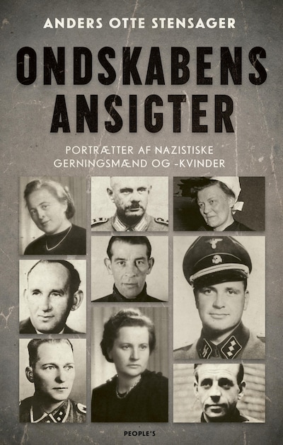 Ondskabens ansigter – omslag til lydbogen af Anders Otte Stensager