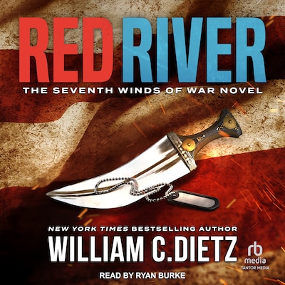 Red River – omslag til lydbogen af William C. Dietz