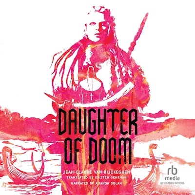 Daughter of Doom – omslag til lydbogen af Jean-Claude van Rijckeghem