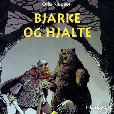 Bjarke og Hjalte – omslag til lydbogen af Orla Klausen