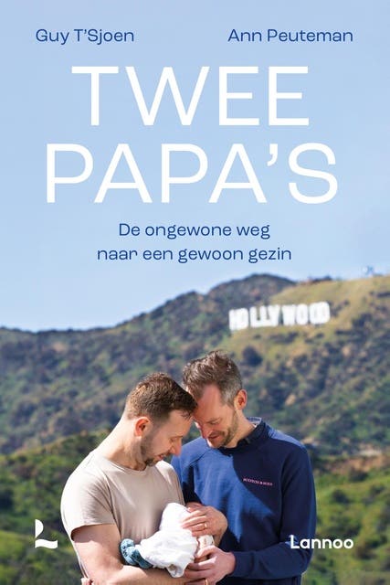 Twee papa's: De ongewone weg naar een gewoon gezin – omslag van het luisterboek van Ann Peuteman,Guy T'Sjoen