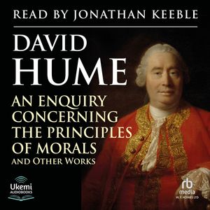 An Enquiry Concerning the Principles of Morals and Other Works – okładka audiobooka, autor David Hume