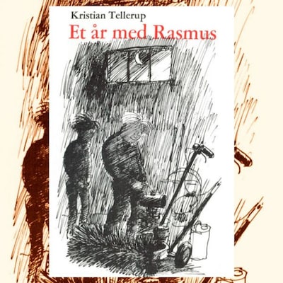 Et år med Rasmus – omslag til lydbogen af Kristian Tellerup