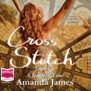Cross Stitch – okładka audiobooka, autor Amanda James
