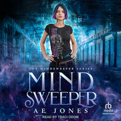 Mind Sweeper – omslag til lydbogen af AE Jones