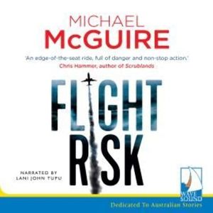 Flight Risk – okładka książki, autor Michael McGuire