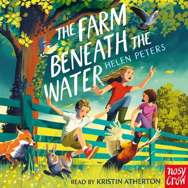The Farm Beneath the Water: Hannah's Farm Series – omslag til lydbogen af Helen Peters