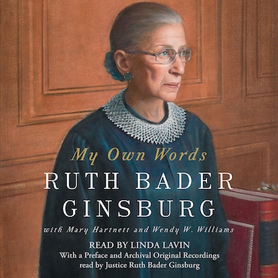 My Own Words – omslag til lydbogen af Ruth Bader Ginsburg