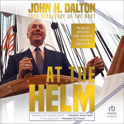 At the Helm – omslag til lydbogen af John H. Dalton