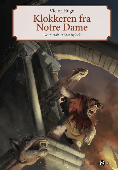 Klokkeren fra Notre Dame – omslag til lydbogen af Victor Hugo, Maj Bylock