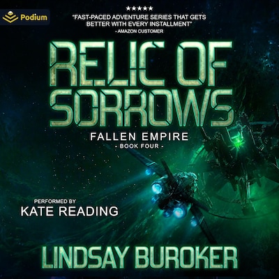 Relic of Sorrows – omslag til lydbogen af Lindsay Buroker