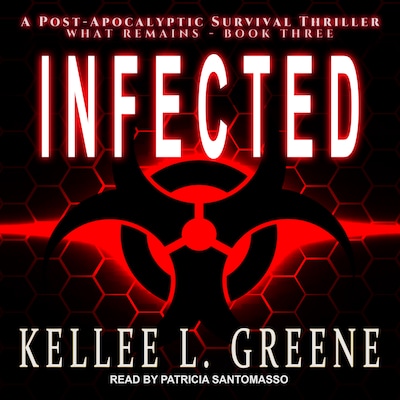 Infected – omslag til lydbogen af Kellee L. Greene