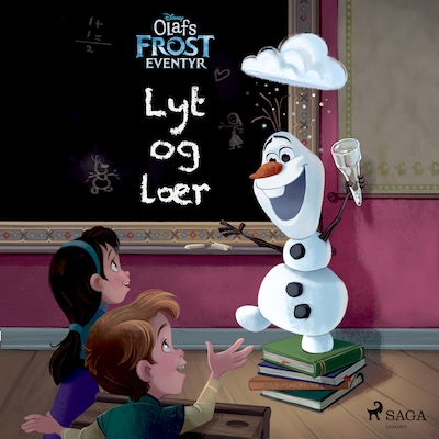 Frost - Olafs Frost-eventyr - Lyt og lær – omslag til lydbogen af Disney
