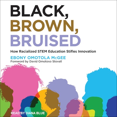 Black, Brown, Bruised – omslag til lydbogen af Ebony Omotola McGee