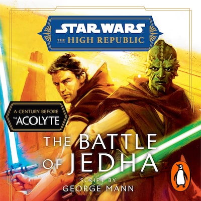 Star Wars: The Battle of Jedha – omslag til lydbogen af George Mann