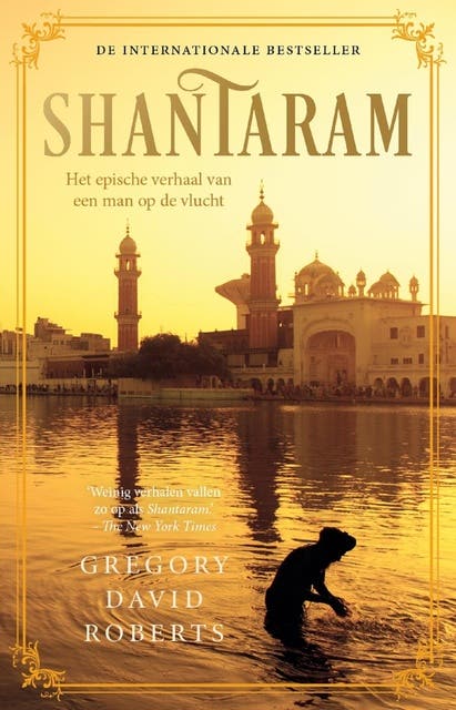 Shantaram: Het epische verhaal van een man op de vlucht – omslag van het luisterboek van Gregory David Roberts