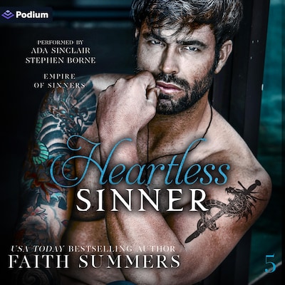 Heartless Sinner – omslag til lydbogen af Faith Summers