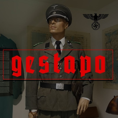 Gestapo w Polsce. Tajniki szpiegostwa III Rzeszy – okładka audiobooka, autor Jan Kowalski