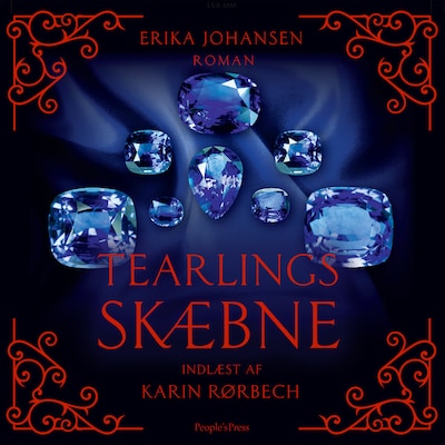 Tearlings skæbne – omslag til lydbogen af Erika Johansen