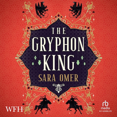 The Gryphon King – omslag til lydbogen af Sara Omer