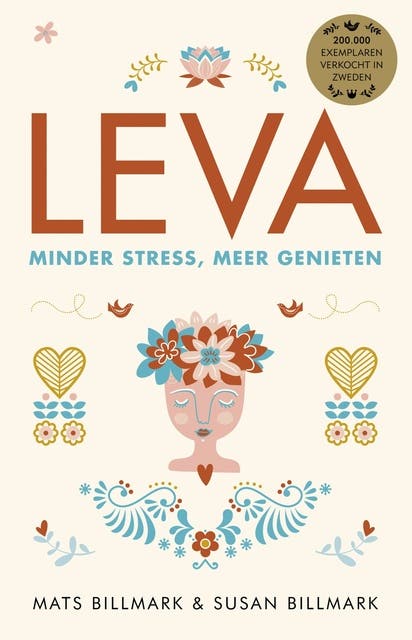 Leva: Minder stress, meer genieten – omslag van het luisterboek van Mats Billmark,Susan Billmark